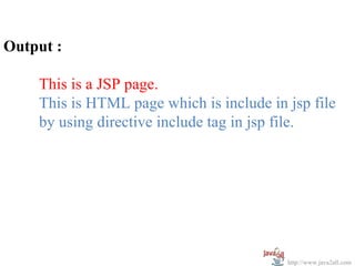 Jsp element | PPS