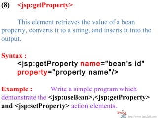 Jsp element | PPS