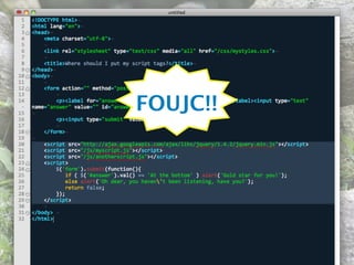 FOUJC!!
 