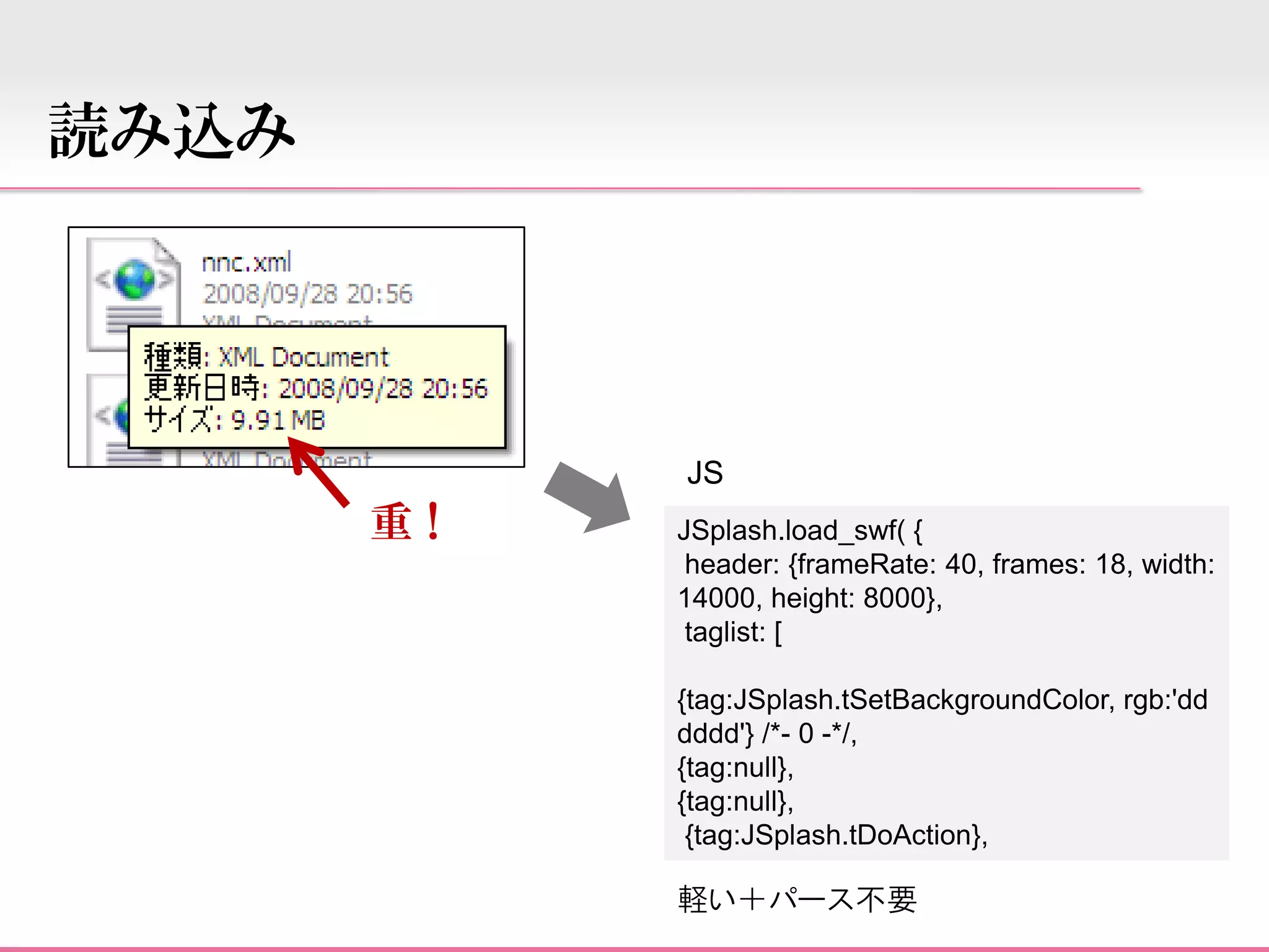 JSplash swf to javascript converter(2008/9/30)