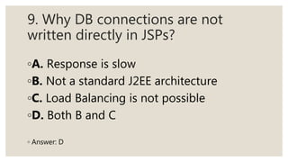 JSP MCQ Question with Answer | PPTX