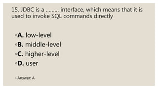 JSP MCQ Question with Answer | PPT