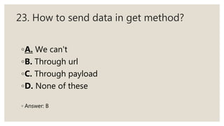 JSP MCQ Question with Answer | PPT