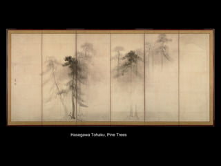 Hasegawa Tohaku, Pine Trees
 
