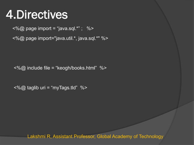 Jsp presentation | PDF