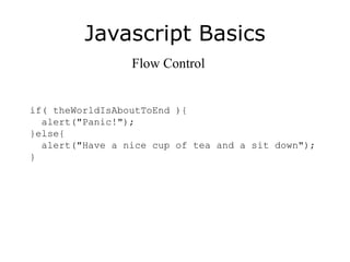 Javascript Basics for Advertisers | PPT
