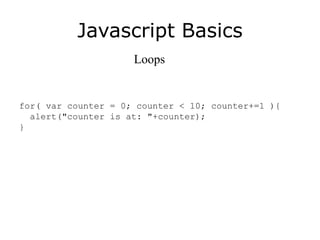 Javascript Basics for Advertisers | PPT
