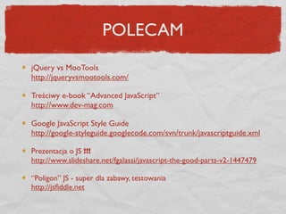 Presentation abou JS in Netguru
