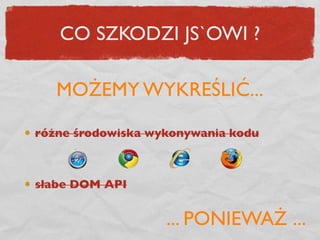 Presentation abou JS in Netguru