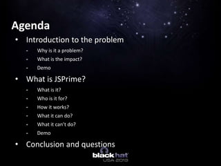 JavaScript Static Security Analysis made easy with JSPrime | PPTX