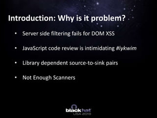 JavaScript Static Security Analysis made easy with JSPrime | PPTX