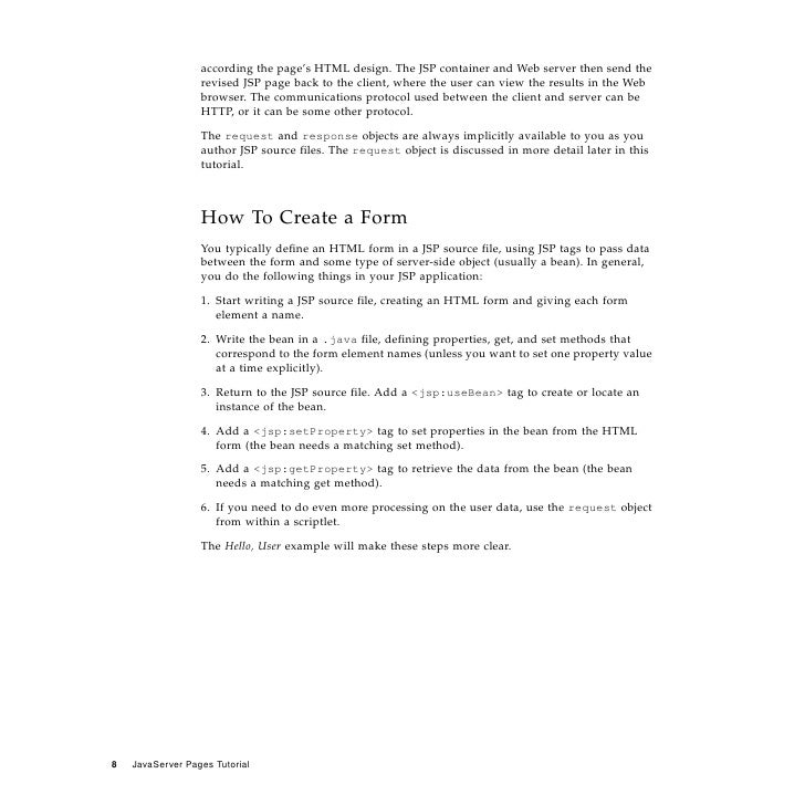 Jsp Tutorial - 