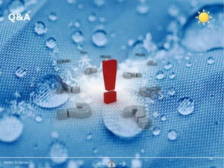 Q&A




Heiko Scherrer
 