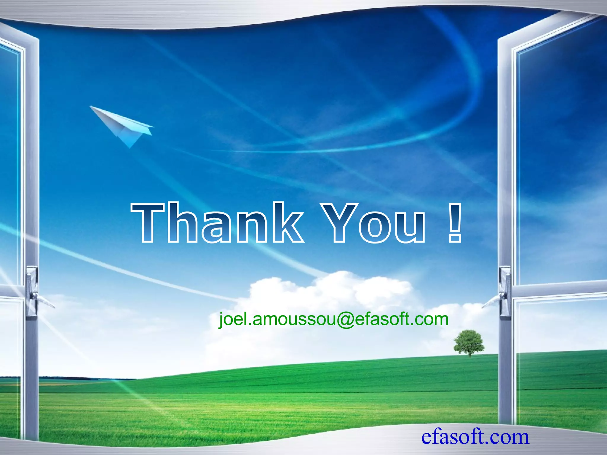 Thank You ! [email_address] 