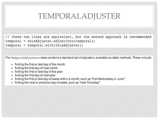 TEMPORALADJUSTER

 