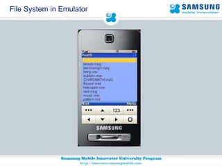 File System in Emulator 