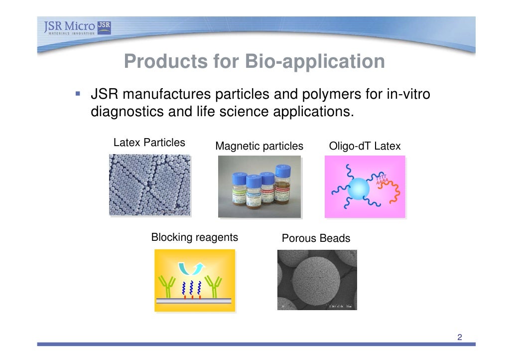 JSR life science product of beads