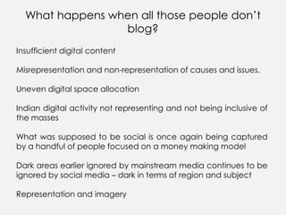 Blog aggregators and collaborative blogs following American examples: Insta  Pundit – Desi Pundit, Blog Critics – Desi Critics. 