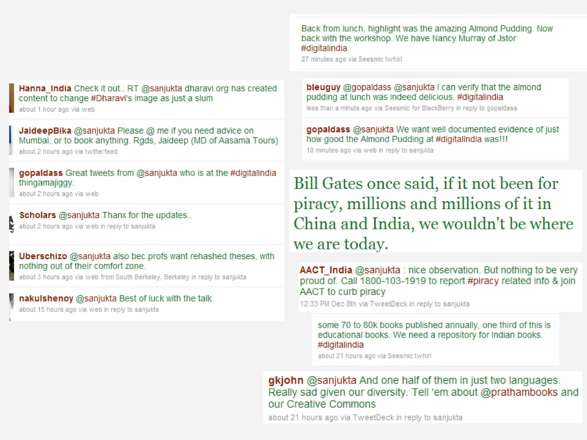  Several young and amateur film makers, entrepreneurs, consultants including myself owe their self discovery to social media tools.