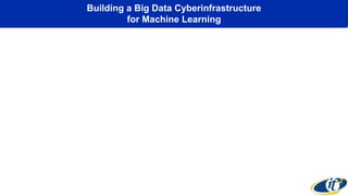Building a Big Data Cyberinfrastructure
for Machine Learning
 