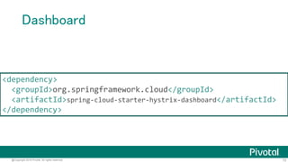 72@Copyright 2016 Pivotal. All rights reserved.
Server-Sent Events
 