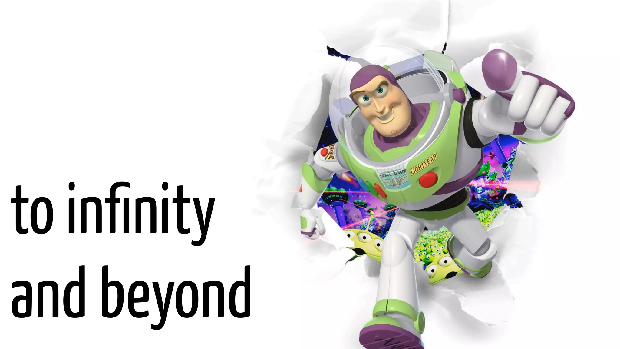 c&c
to infinity
and beyond