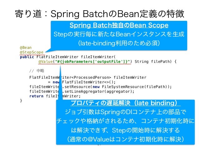 知っておきたいspring Batch Tips