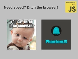 Need speed? Ditch the browser!
 