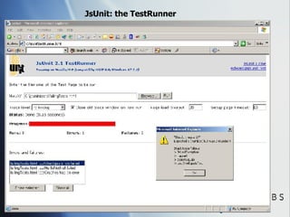 JsUnit: the TestRunner 