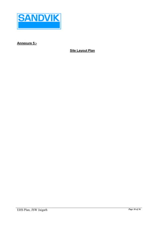 Project EHS Plan | PDF