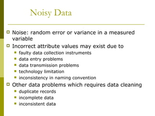 Data preprocessing | PPT
