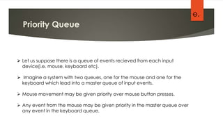 Applications of queue | PPTX