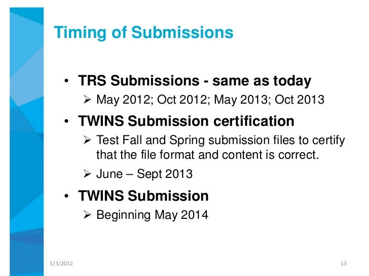Teacher workforce information system twins jtc 2012 presentation