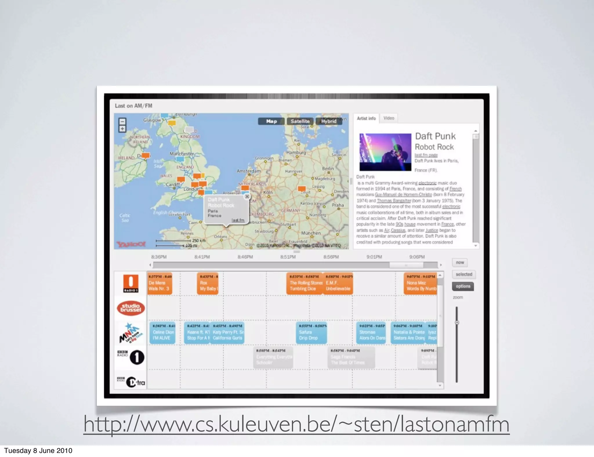 http://www.cs.kuleuven.be/~sten/lastonamfm
Tuesday 8 June 2010
 