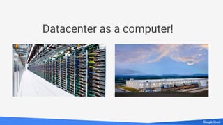 Datacenter as a computer!
 