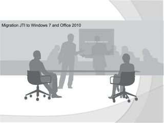 Migration JTI to Windows 7 and Office 2010 All sections to appear here 