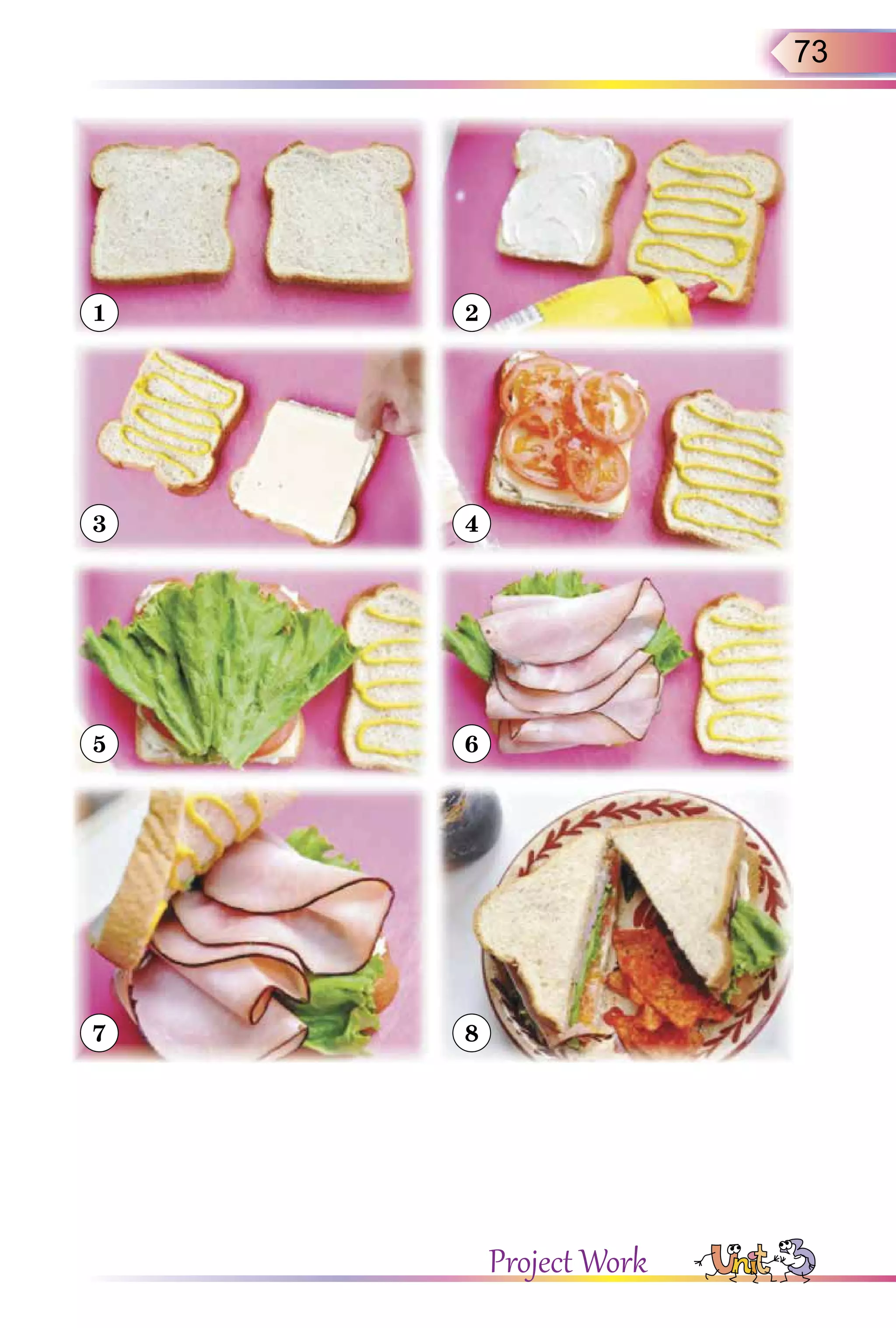 73
1
3
5
7
2
4
6
8
Project Work
 