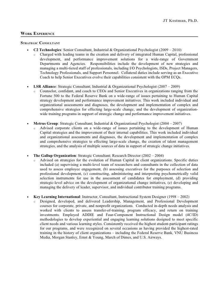 Clinical phd resume statistician