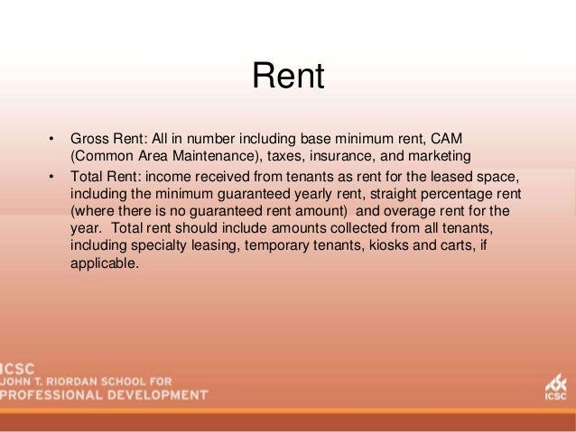 Cam Charges And Property Taxes Cam Charges And Property Taxes