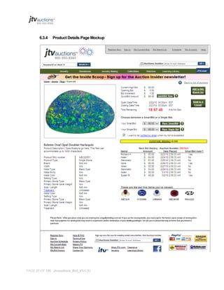 6.3.4

Product Details Page Mockup

PAGE 27 OF 145 Jtvauctions_Brd_V3.1 (1)

 