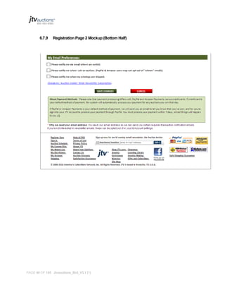 6.7.9

Registration Page 2 Mockup (Bottom Half)

PAGE 46 OF 145 Jtvauctions_Brd_V3.1 (1)

 