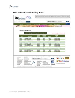 6.17.1 The Recently-Ended Auctions Page Mockup

PAGE 67 OF 145 Jtvauctions_Brd_V3.1 (1)

 