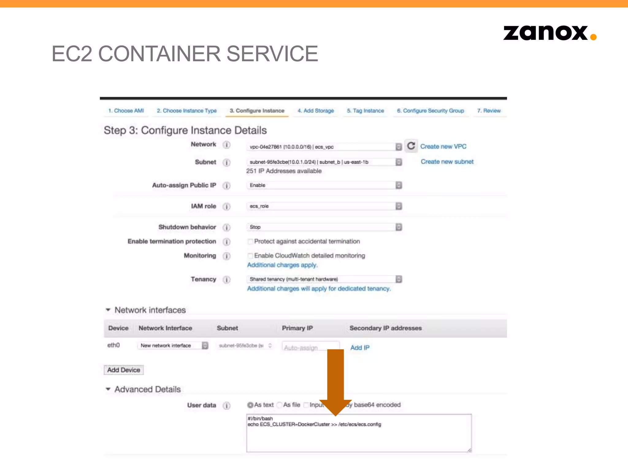 EC2 CONTAINER SERVICE
 
