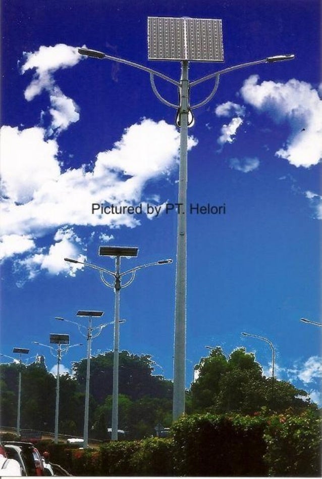  Jual Tiang PJU PLTS Tenaga Surya Solarcell 