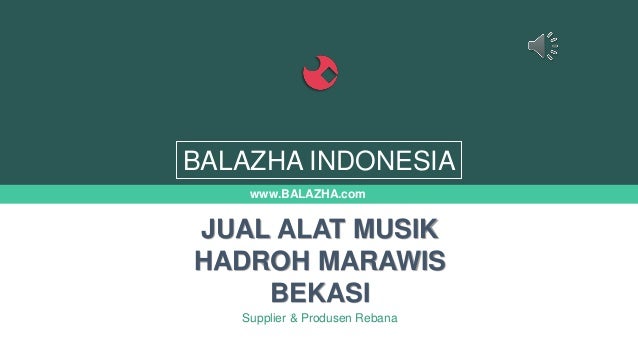Jualalatmusik Traditional Rebana Marawis Murah Jakarta