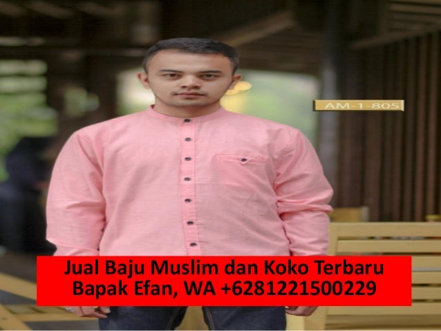 Jual Baju Muslim Pria Modern WA 6281221500229