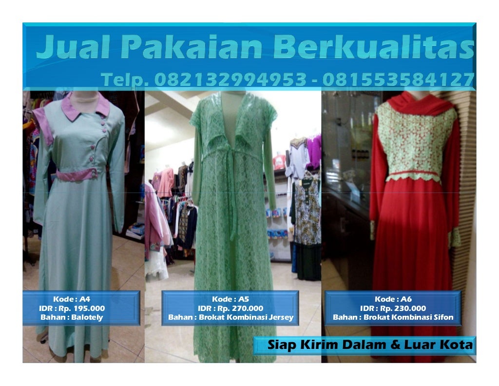 Harga Baju Busana Muslim Anak Surabaya WA. 081553584127