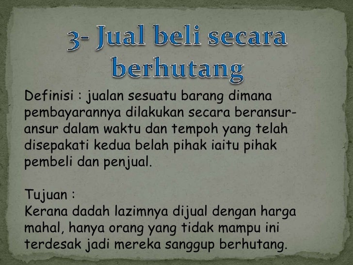 Jual beli dadah :kes kajian di negara brunei darussalam