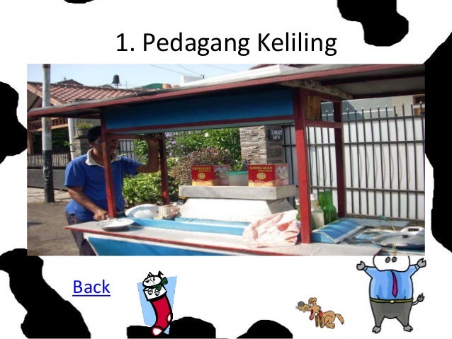 Jual beli di lingkungan rumah dan sekolah