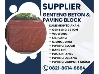 Jual Genteng Nok
